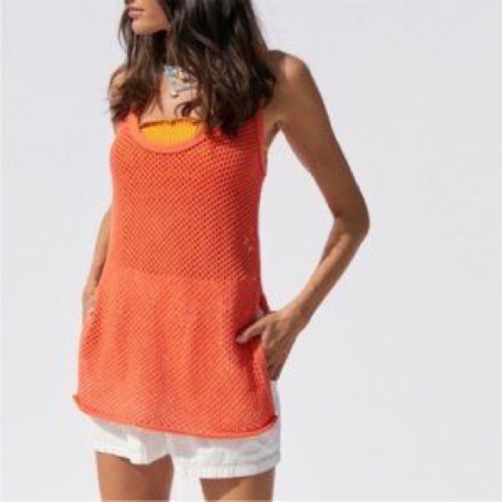 *brand new* 🌟 Urban Outfitters BDG Tybee Mesh Sweater Tank Top 🌟